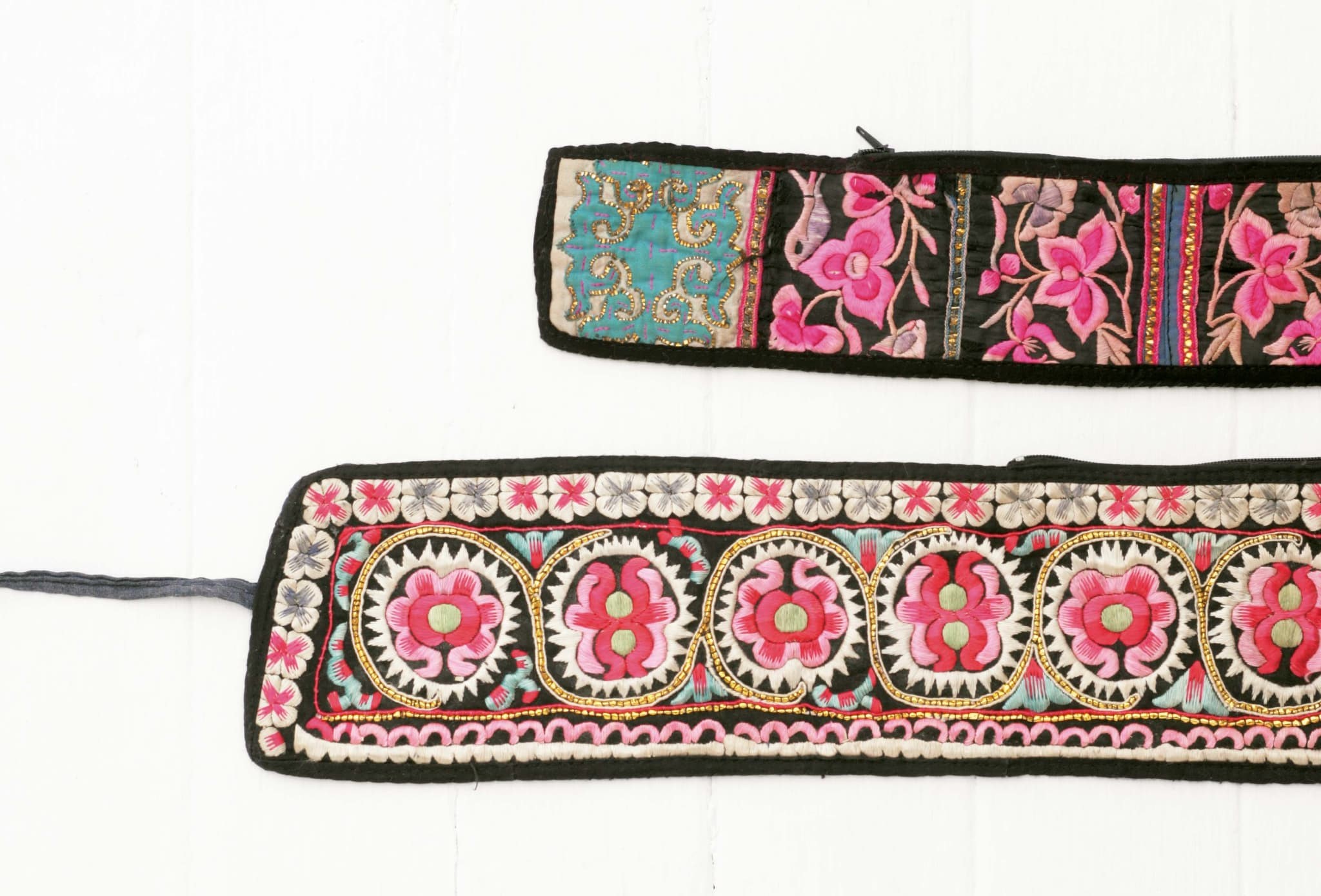 中国雲南省アンティーク龍の刺繍の羽織りbohemians